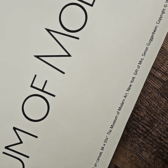 VTG Museum Print GIRL BEFORE A MIRROR by Pablo Picasso Printed in the U.S.A 1988 - Picture 6 of 14